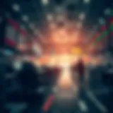 Conceptual representation of short selling in stock market