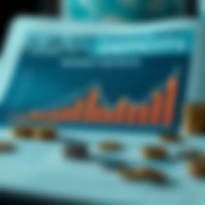 Chart showing economic implications of budget deficits