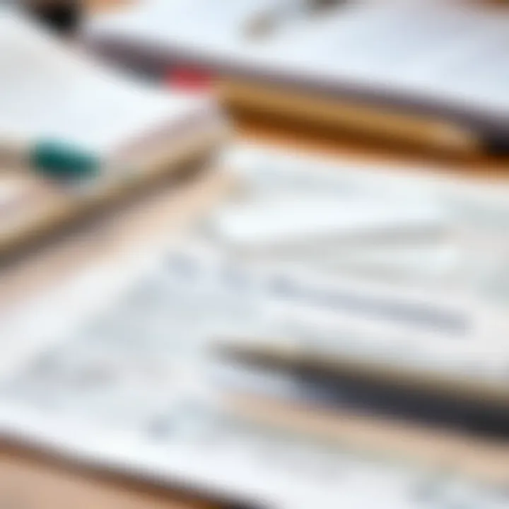 Detailed tax documents and records