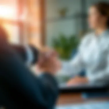 Mastering the Art of Negotiation in Real Estate A close-up of a hand shaking between an agent and a buyer in a negotiation setting.