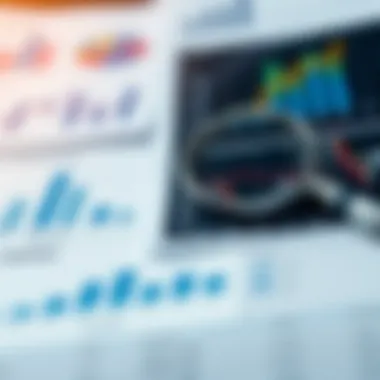 A close-up of financial reports and charts demonstrating financial literacy