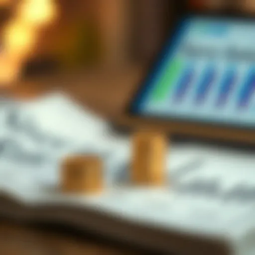 Visual representation of savings interest rates comparison