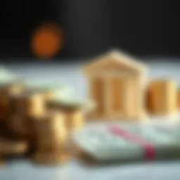 Abstract representation of bank term loans