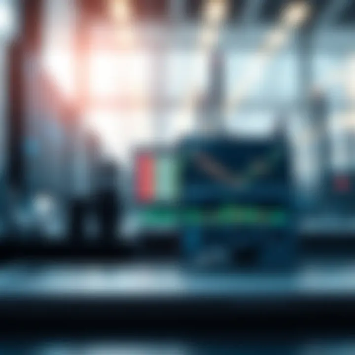 A visual representation of digital technology integration in trading platforms