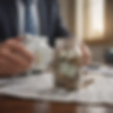 Practical Applications of ROSCAs Illustration showing the practical application of ROSCAs in modern finance