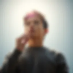 A young individual contemplating retirement savings