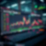 A sleek trading platform interface showcasing advanced analytics
