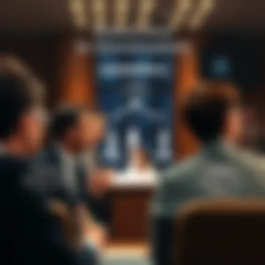 An infographic highlighting the roles of various stakeholders in governance structures.