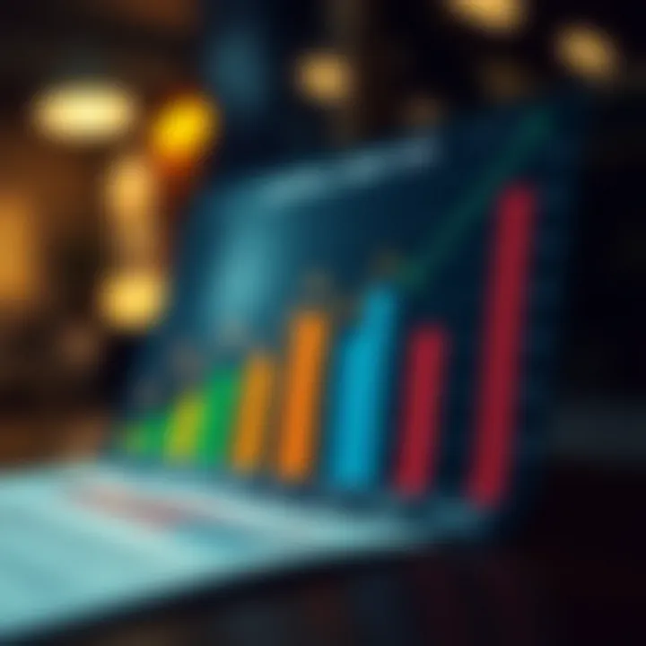 Graph illustrating capital gains tax rates