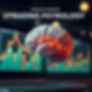 A brain illustration symbolizing trading psychology and emotional control