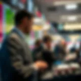 Visual representation of direct stock purchasing