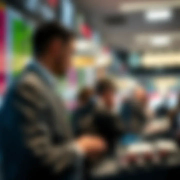 Visual representation of direct stock purchasing