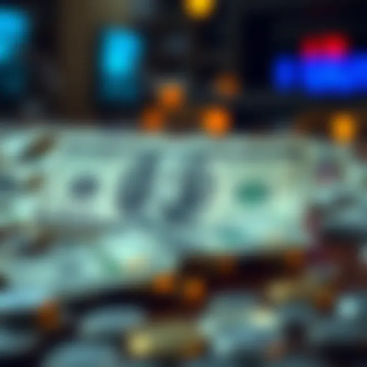 Visual representation of the relationship between money supply and inflation