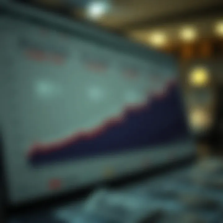 Graph illustrating historical instances of money printing and inflation rates