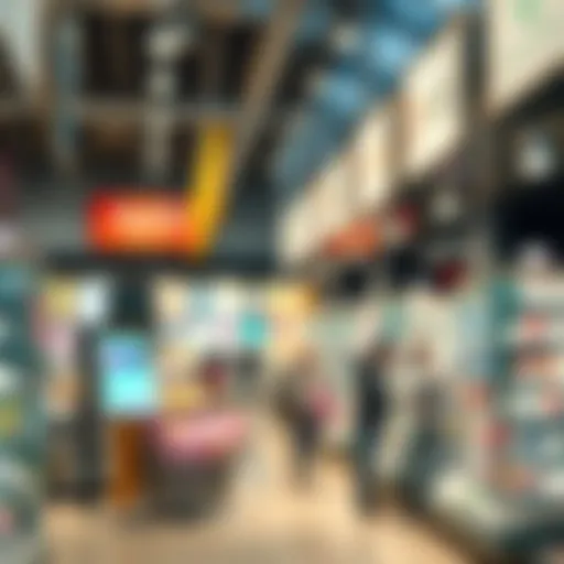 Conceptual illustration of retailer branding strategy