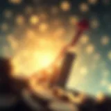 Illustration depicting the concept of financial growth through IRA transfers