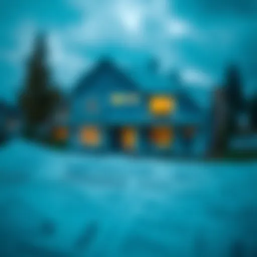 A blueprint of a house symbolizing planning and strategy