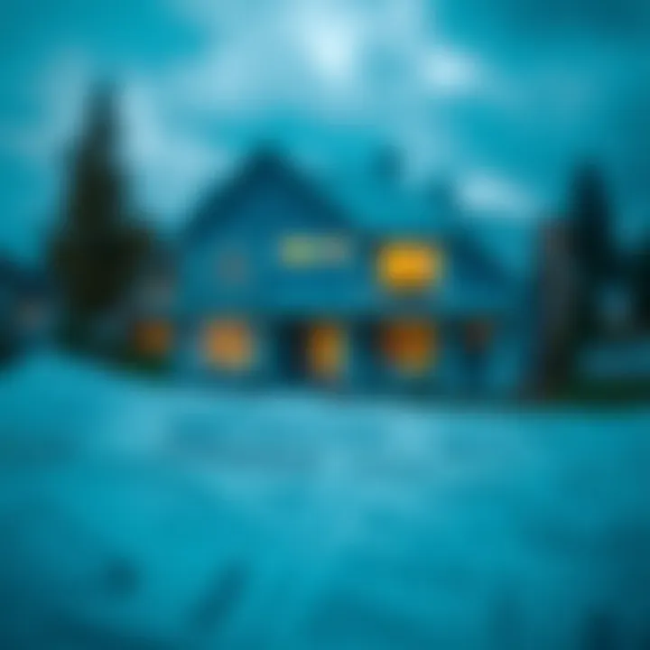 A blueprint of a house symbolizing planning and strategy