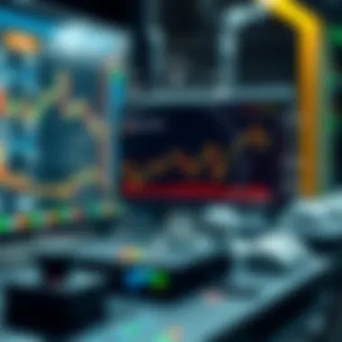 Diagram of technological tools used in trading