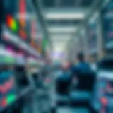 Illustration of market orders in stock trading