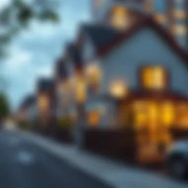 A visual representation of real estate market dynamics