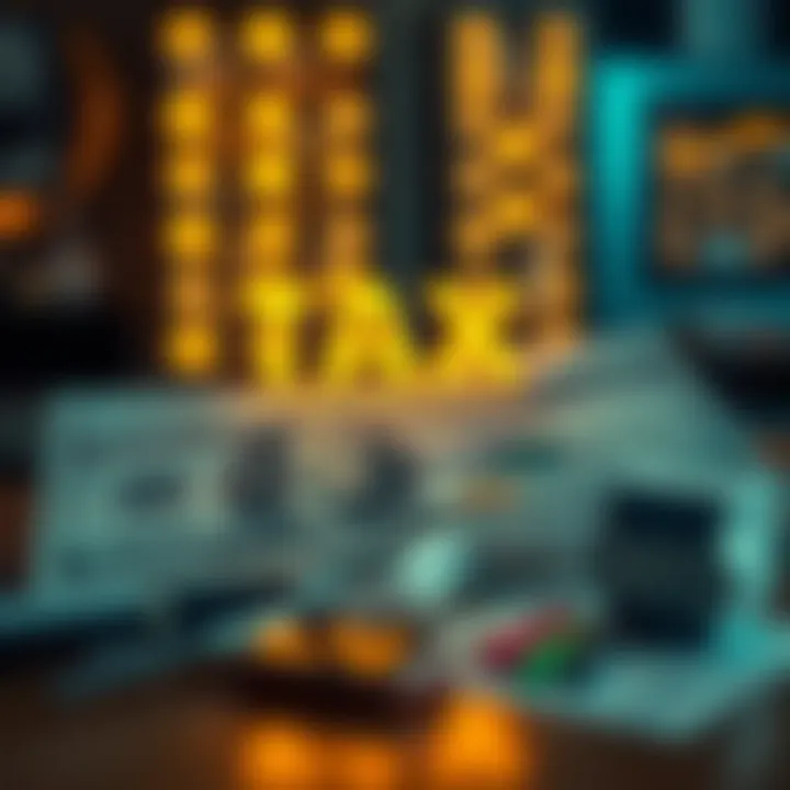 Visual representation of tax deduction strategies