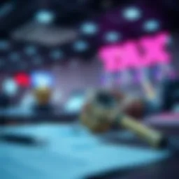 Conceptual illustration of tax regulations