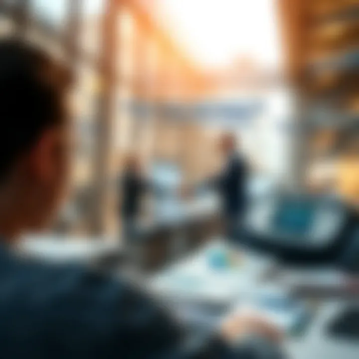 Chart showing operational responsibilities of a franchise owner