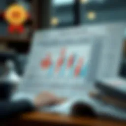 A detailed chart illustrating vertical analysis of financial statements